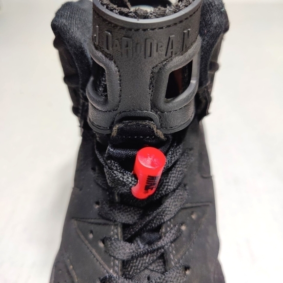 Nike Air Jordan 6 IV Retro Black Infrared Basketball Sneakers Men's Shoes Size 8 - Picture 5 of 10